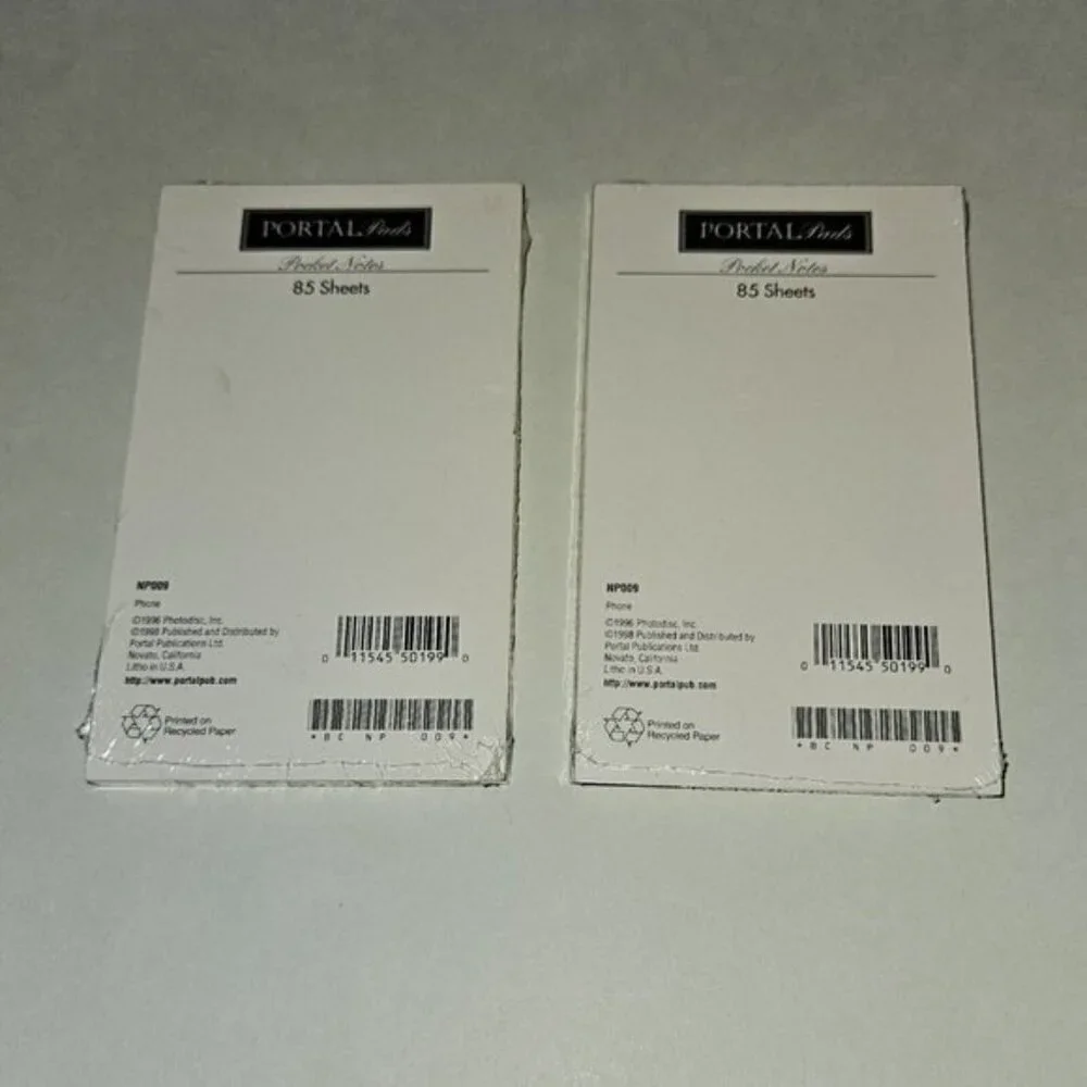 2 VTG Another Important Call Note Notepad Message 85 Sheets Blah Blah NEW SEALED